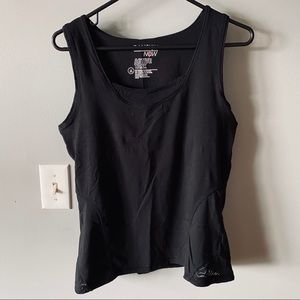 Danskin Now black active tank top